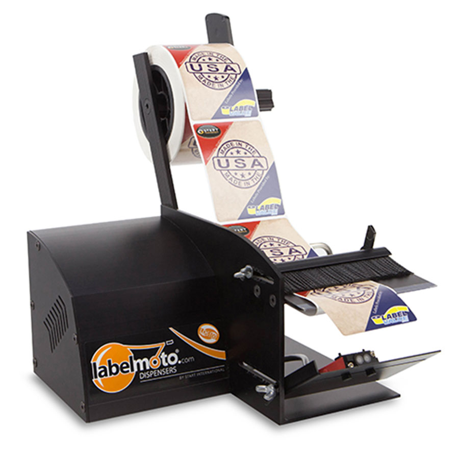 Distributeur automatique séparateur de liner pour étiquettes opaques - Labelmoto® LDX6025, LDX6050, LDX6100 - Aluminium anodisé_2