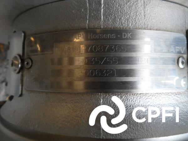 Pompe centrifuge APV W+ 35/55 - 7,5 kW - Modèle 2002 - Diamètre Turbine 180 mm_2