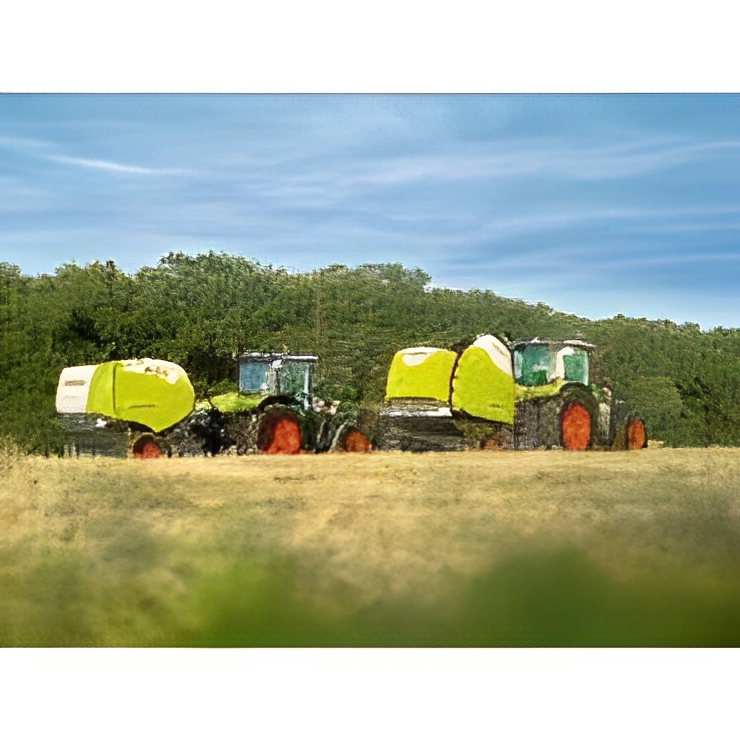 Système Heavy Duty de la presse à balles Claas avec chaînes renforcées