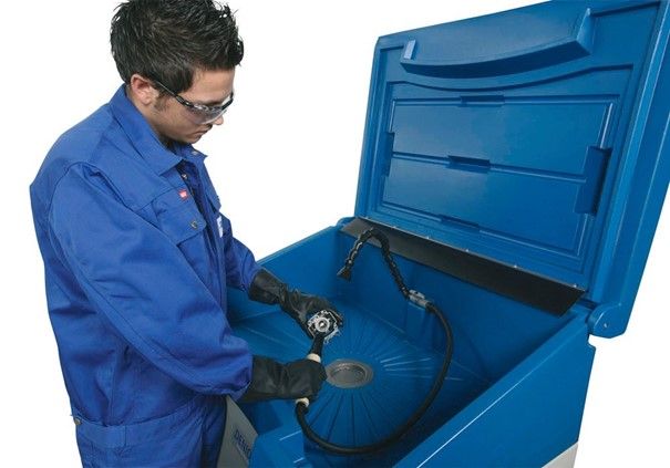 178520W - Safety Cleaner L 500 - Table de nettoyage en polyéthylène, inoxydable, anti-corrosion, nettoyant à froid_2