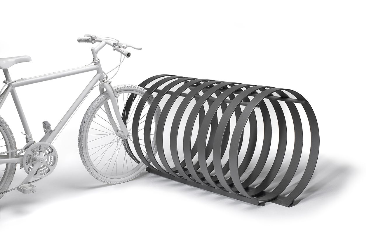 Contínuo parking à vélos - Larusdesign - acier - jusqu'à 8 vélos_2