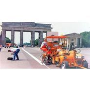 Système de refroidissement optimisé pour machine de marquage routier