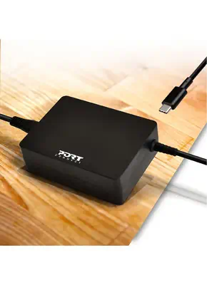 Port Designs 900098-EU adaptateur de puissance & onduleur Intérieure 90 W Noir_2