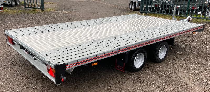 Remorque porte voiture-plateau - 4,00 x 2,10 m - 2700 kg - TA-NO UNO STD 27.40_2