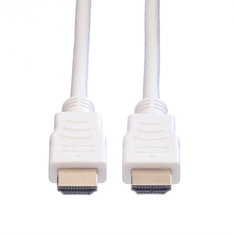 VALUE Câble HDMI High Speed avec Ethernet, blanc, 2 m_2