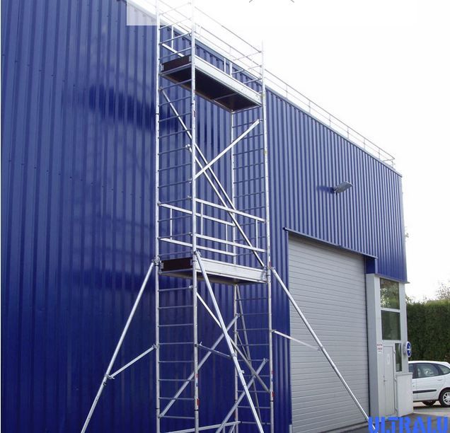 Échafaudage ULTRALU ECOPRO ECS - Hauteur de travail 4,30 m à 12,30 m - Montage rapide et robuste_2