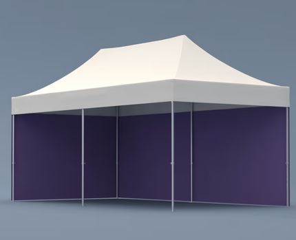 Tente aluminium 6x3m - POPTENT HA 600_2
