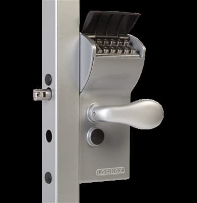 Abri vélo fermé avec finition en bois lasuré et choix de coloris