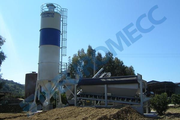 Euromobil T20 Centrale à Béton - Euromecc - Mobile - 60 m3/h - Bas Coût d'Entretien_2