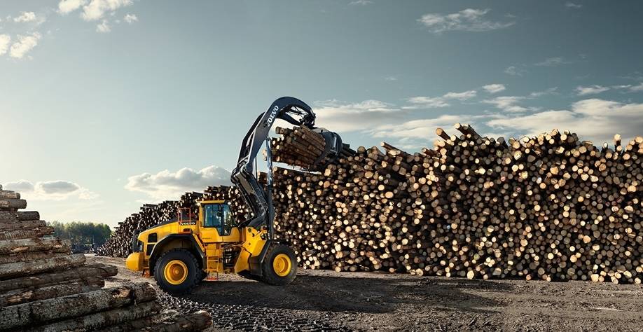 Chargeuse sur pneus Volvo série H avec technologie OptiShift améliorée