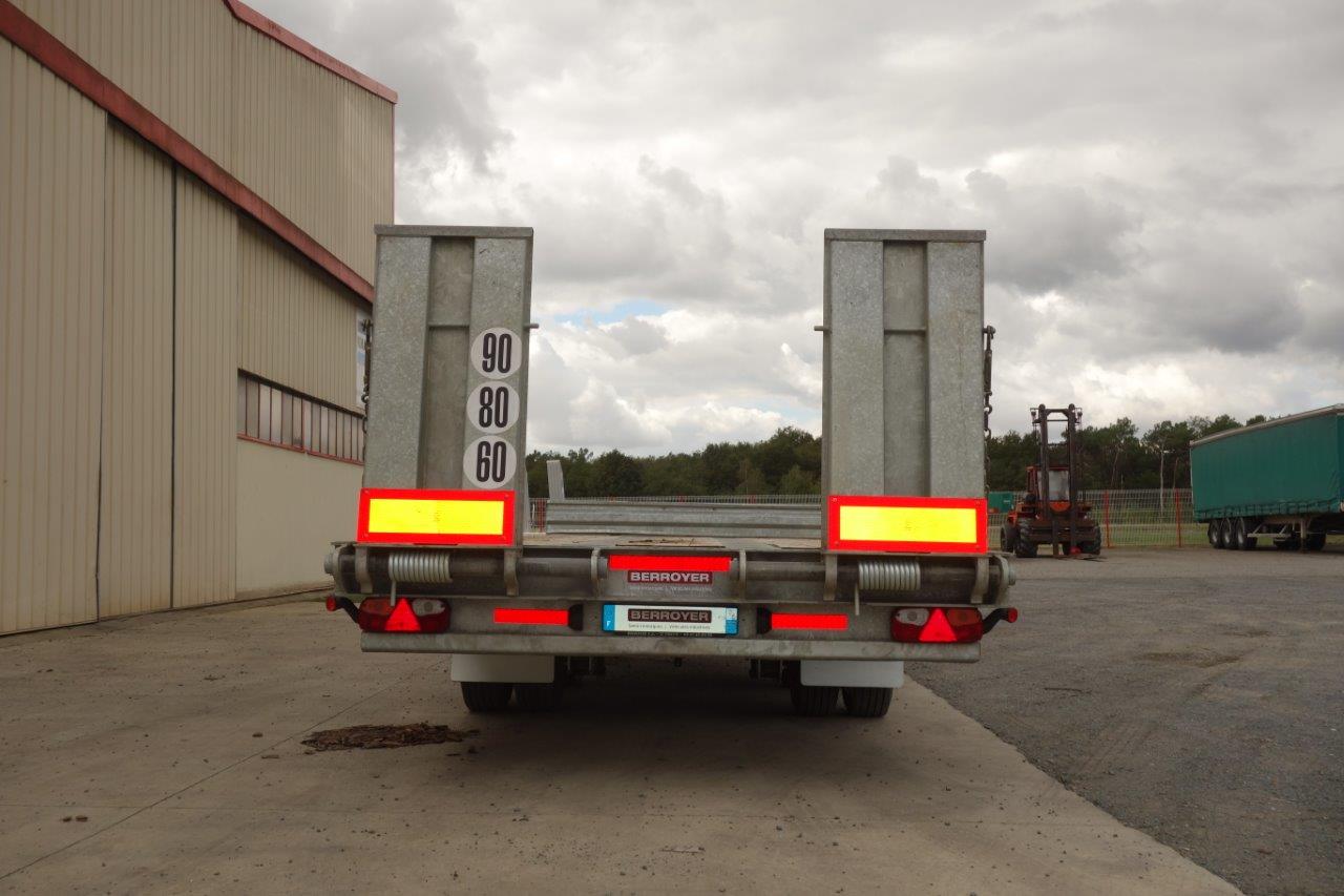 Remorque porte-engins ECIM 6423 - 19T - 2 essieux - Plateau basculant 7000mm_2