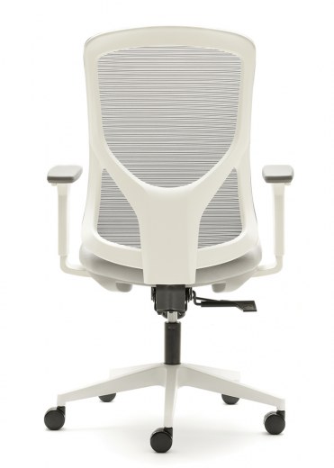 Fauteuil CROISIC Blanc - Dossier Résille - Translation d'Assise - Accoudoirs 3D - Référence 6378 FR206_2