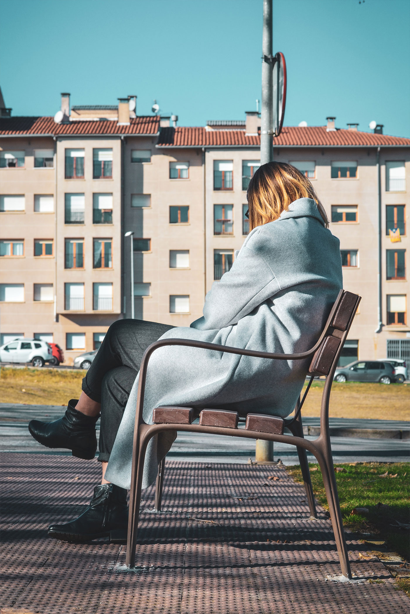 Banc public Citizen Eco UM301PR - sans entretien en plastique recyclé, design Eugeni Quitllet_2