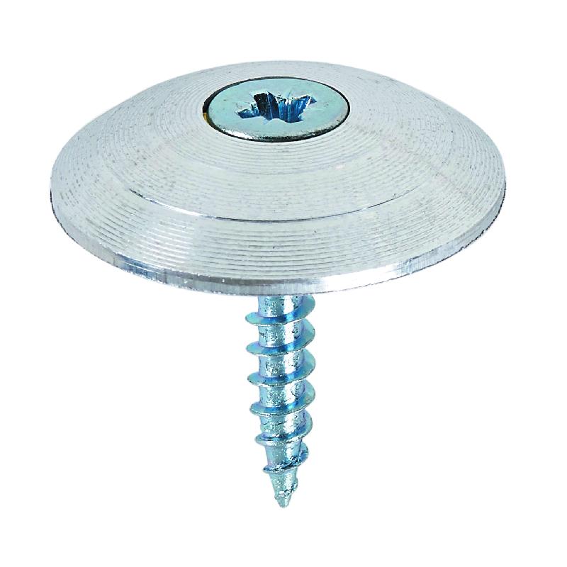 Clous podotactiles métalliques Romus ROM.PLOT - V Ø 25 mm x ép. 5 mm, micro striés antidérapants_2