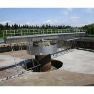 Racleurs de bassins de décantation - Wuxi Houpu - puissance de conduite de 0,37kW à 0,75kW - pont de raclage à entraînement central_2