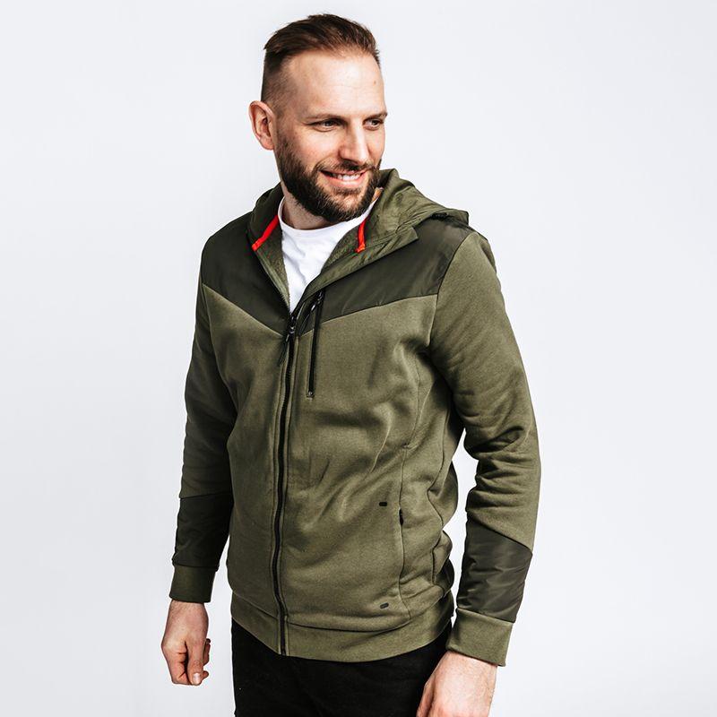Veste de travail à capuche - L - 100% coton bio avec renforts nylon - FOREST 950663_2