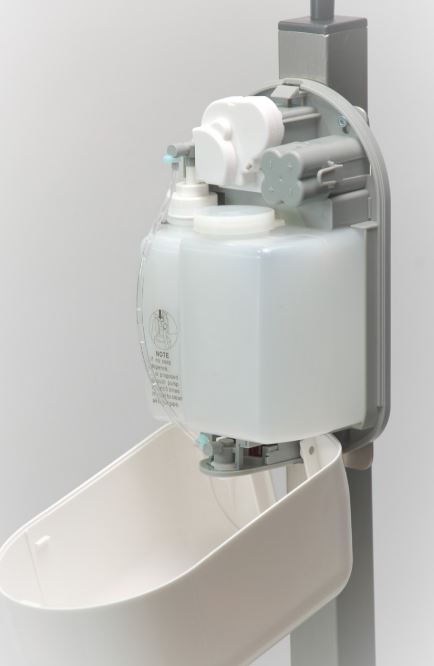 Distributeur automatique pour désinfectant, modèle sur pied_2