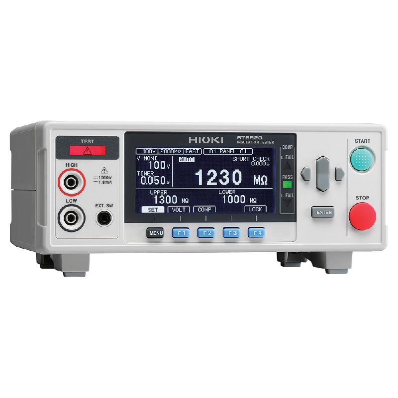 HI-ST5520 - Mégohmmètre numérique HIOKI, testeur d'isolement rapide avec tension d'essai jusqu'à 1 000 V_2