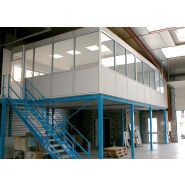 Mezzanine industrielle - GBG Concept - grandes portées jusqu’à 8 mètres - fabrication sur mesure_2