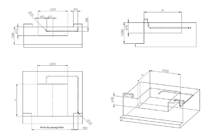 Niveleur de quai Alapont avec conception adaptée aux besoins spécifiques des quais