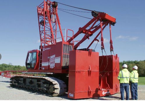 MLC90A-1 - Grue treillis sur chenille - Capacité maximale 81,6 t - Cabine large et système d'auto-assemblage_2
