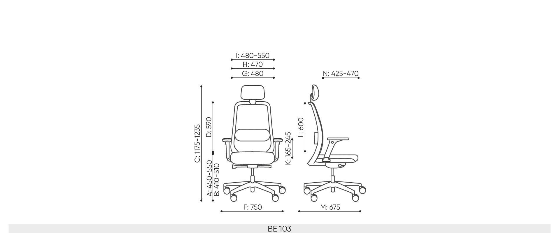 Siège opérateur Belt - Matériaux écologiques, ergonomique et réglable - Bejot_3