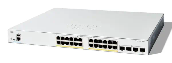 Cisco C1200-24FP-4X commutateur réseau Géré L2/L3 Gigabit Ethernet (10/100/1000) Blanc_2