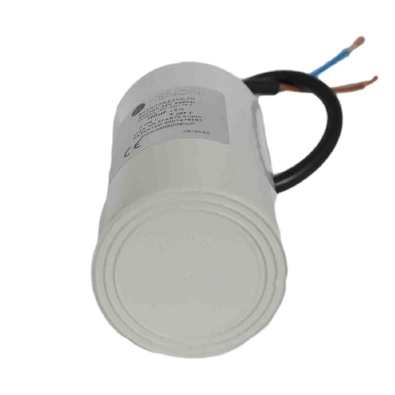 CONDENSATEUR DE DÉMARRAGE AVEC RELAIS ÉLECTRONIQUE 100UF À FILS_2