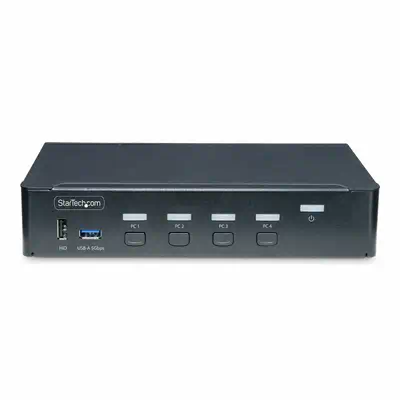 Switch KVM DisplayPort 4 Ports, Moniteur Unique 4K 60Hz, 6 Ports USB, Commutation par Touche de Racc_2