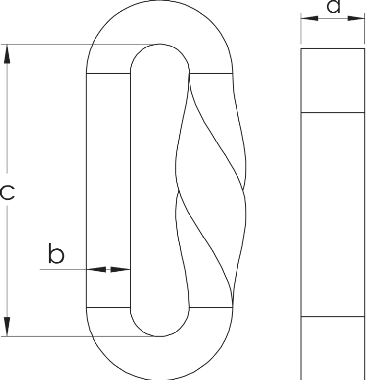 Élingue chaîne textile en fibre Dyneema® - levage et arrimage - TYCAN - REF : 19100_2