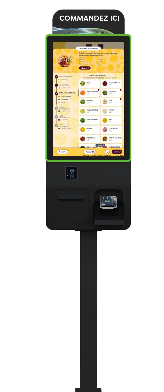 Logiciel de Borne de commande Restomax à partir de 79 euros h.t / mois_2