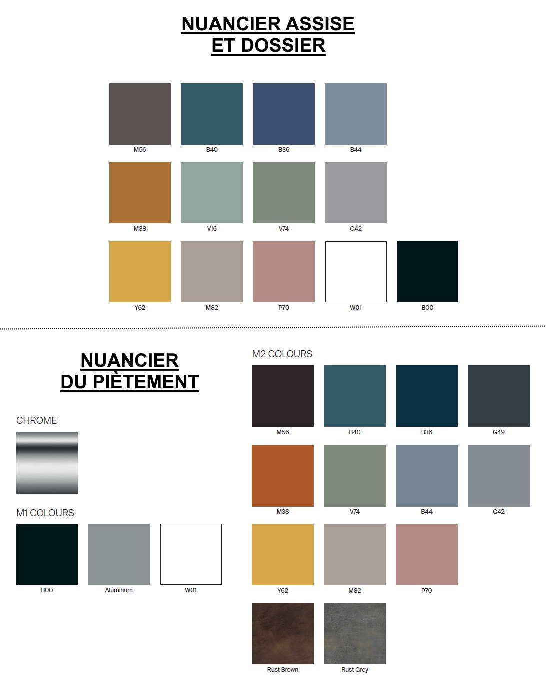 Lunia - Chaise empilable en polypropylène personnalisable, 13 coloris, multiples piètements_3