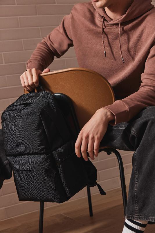 Sac à dos business Kialma par K-loop - polyester recyclé - compartiment ordinateur 15 pouces - Réf: KI5105_2