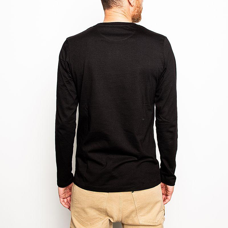 T-Shirt de travail manches longues - 100% coton biologique - Unisexe - Grammage épais 190gr/m2 - Réf : 950683 - FOREST_2