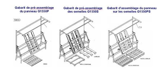 Gabarit de clouage machines pour palettes - codix - 1350 x 1550 mm maximum_2