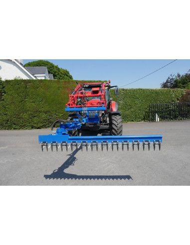 Taille haie  avec un système d'attelage démontable - tracteur sa 1000_2
