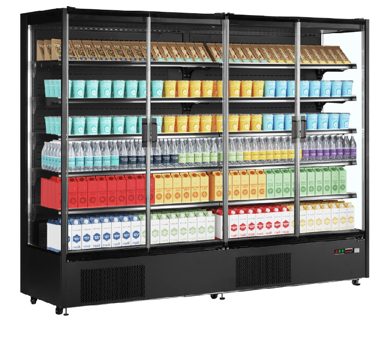 Vitrine réfrigérée pour supermarché PC2500B L2560mm 47451 TEFCOLD_2
