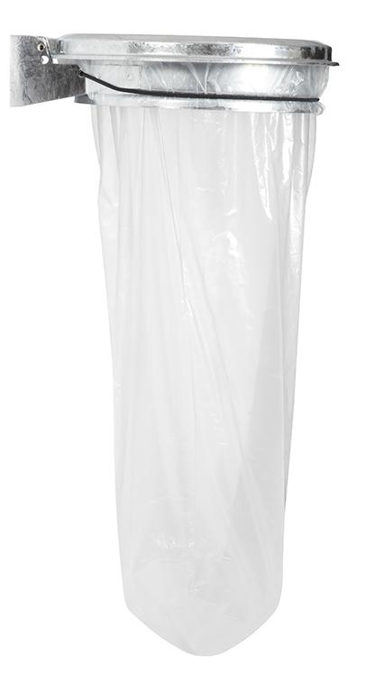 COLLECMUR EXTREME Support sac mural avec couvercle 110L Acier Galvanisé_2