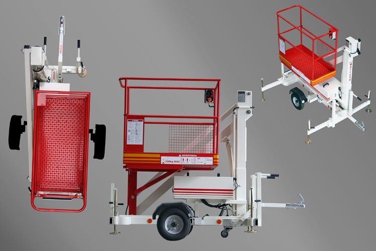 Nacelle tractable parma7 - matilsa - hauteur de travail 7.5 m - capacité du panier 2 personnes_2