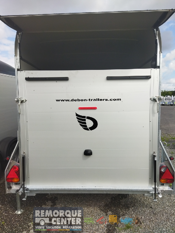 Remorque Fourgon Debon Roadster 400 - PTAC 750 à 1300 Kg - 1 essieu freiné - 3150 x 1640 mm - H:2010 mm - Reference -CCL6_2