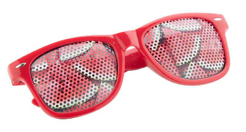 Lunettes de soleil en plastique - Protection UV 400 - Doming sur branches - Minimum 100 pièces_2