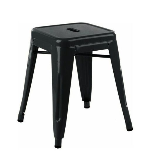 Chaise de restaurant - Style vintage - Acier - Intérieur/Extérieur - Lot de 4 couleurs disponibles_2