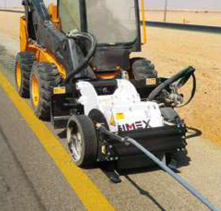 Raboteuse Simex RS 16 - Fraise hydraulique à coupe continue pour chargeuses compactes_2