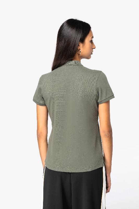 Polo écoresponsable femme - Maille piquée - Réf: NS208 - 100% coton biologique - Marque Native Spirit_2