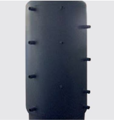 Ballon tampon isolé 800L avec 3 échangeurs - Multi-Inox ECS + 2 acier - Marque Galmet_2
