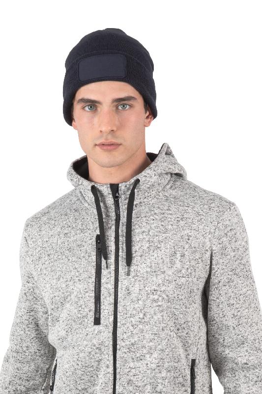 Bonnet avec patch en coton et doublure polaire Thinsulate - Réf: KP894 - Taille unique - Plusieurs coloris disponibles_2