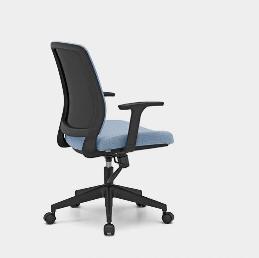 Fauteuil de bureau XT24 - Moyen Dossier avec Accoudoirs ajustables - Référence 6401 FR121_2
