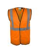Gilet de signalisation haute visibilité - 100% polyester - Fermeture auto-agrippante - Conforme EN ISO 13688 et EN ISO 20471_2
