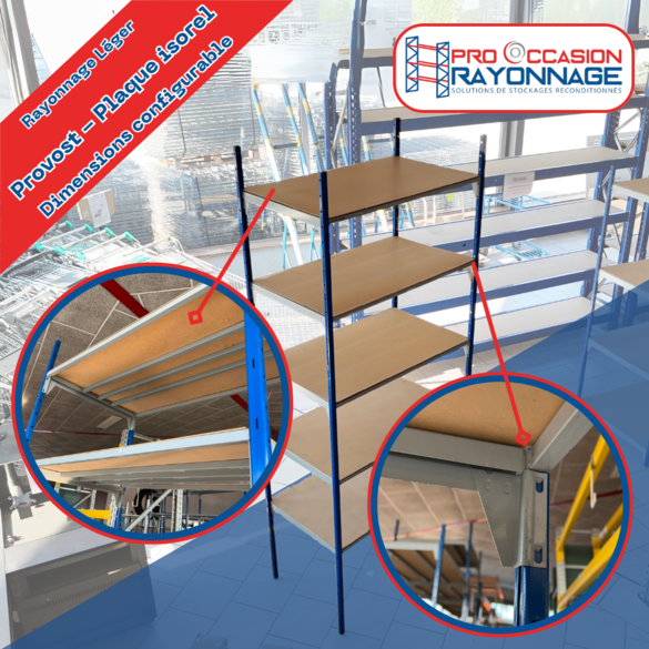 Étagère PROVOST - Plaque isorel - Configurable_2