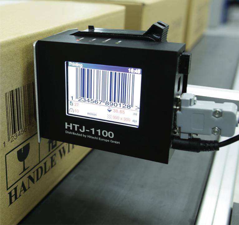 Imprimante capable d'imprimer textes, logos et codes-barres